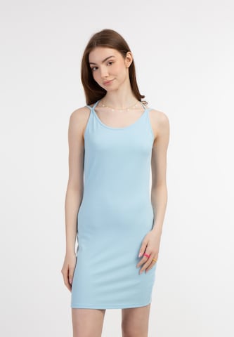 MYMO Φόρεμα σε μπλε: μπροστά