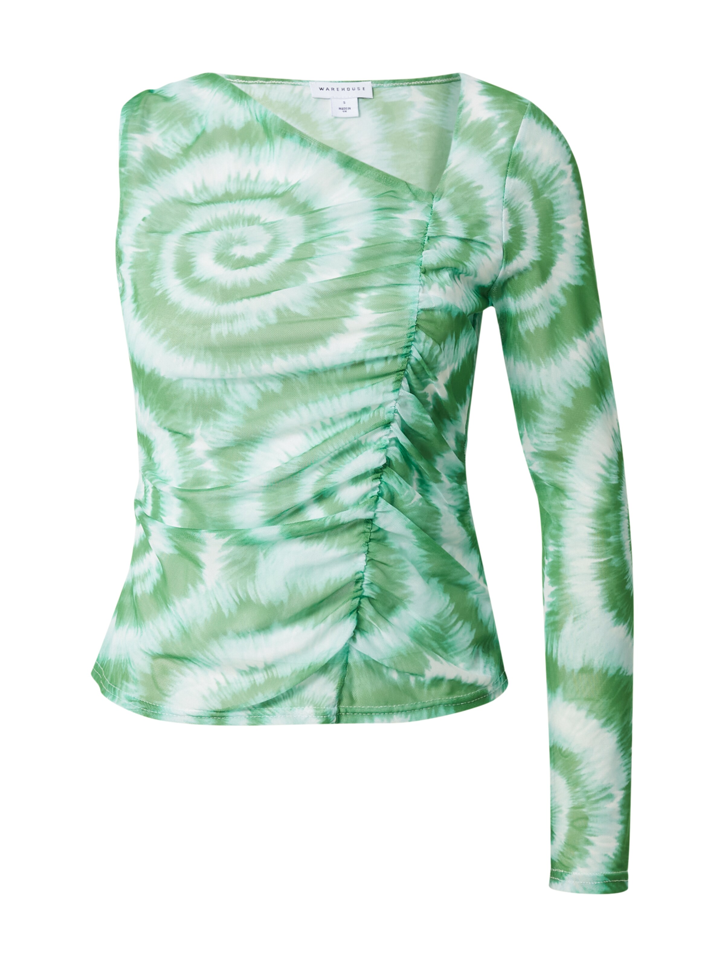 Warehouse Tričko - Zelená: predná strana