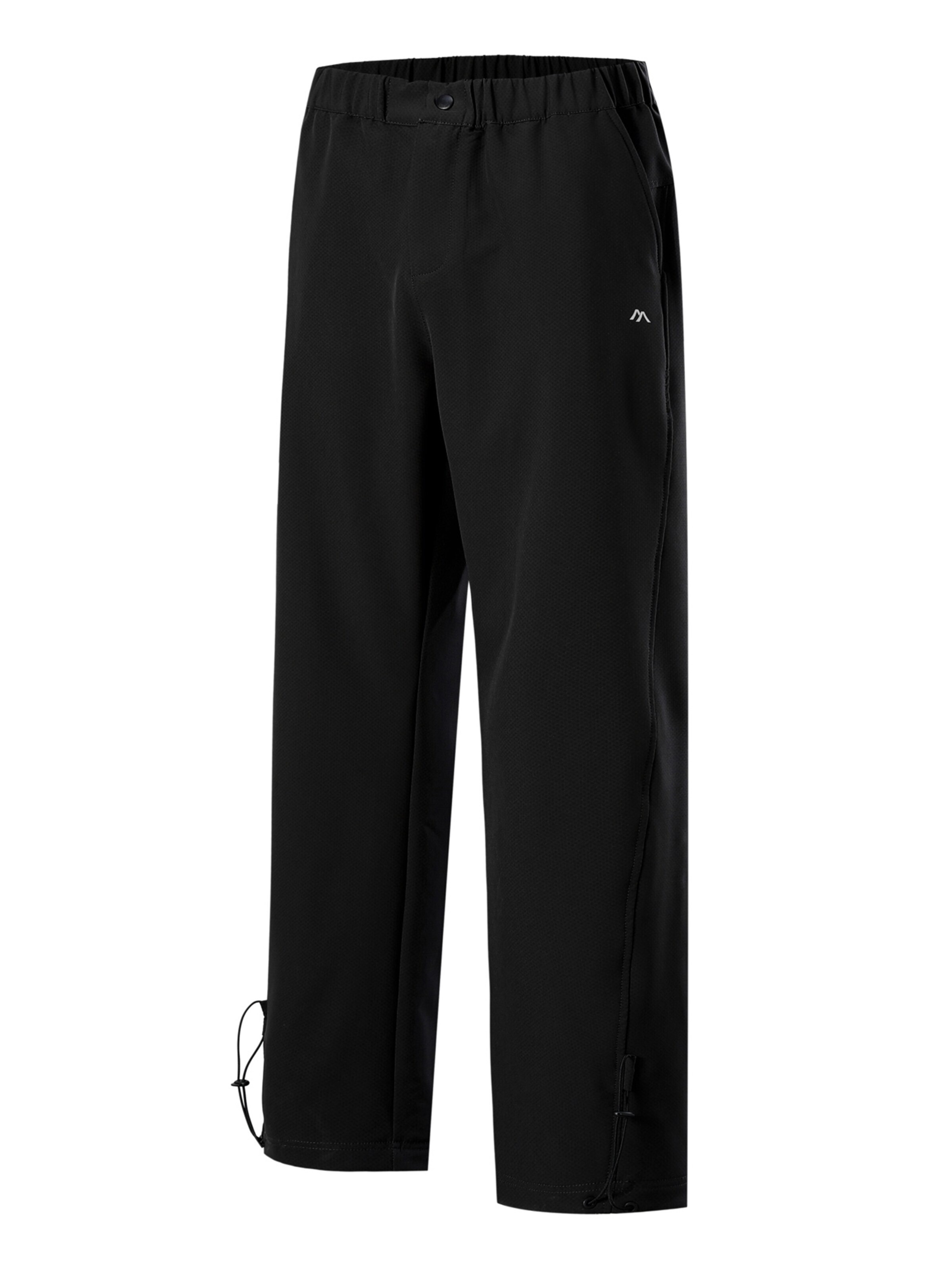 YOUTHUP - regular Pantalón de montaña 'SAUMREGULIERUNG' en negro