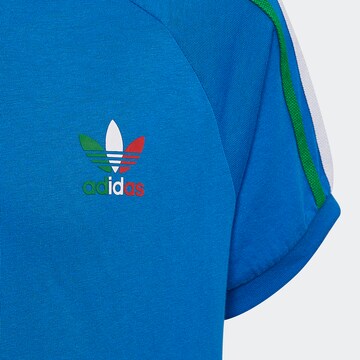 ADIDAS ORIGINALS Tričko 'Adicolor 3-Stripes' - Modrá
