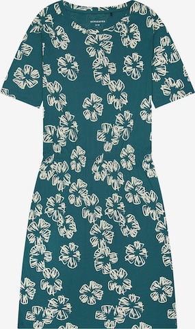 SCHIESSER Nachthemd 'Modern Nightwear' in Groen: voorkant