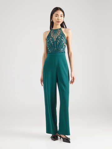 Lipsy Jumpsuit in Green: front