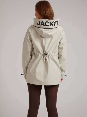 JACK1T Jacke ' Helio Mid Windbreaker ' in Weiß
