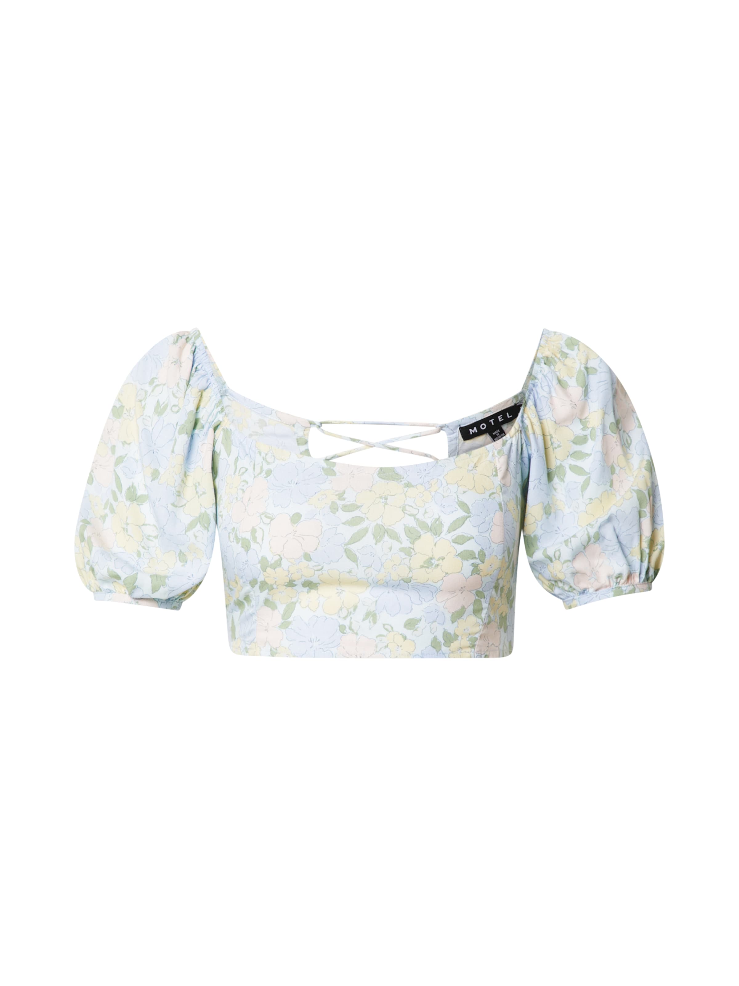 Motel Blúzka 'Yuja' - Modrá: predná strana