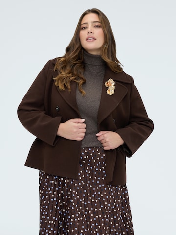 Fiorella Rubino Winter coat in Brown