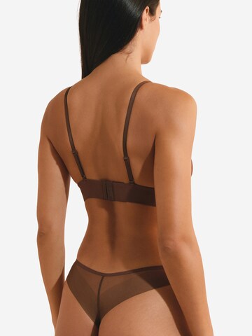 ETAM Triangel BH 'Pure' in Braun