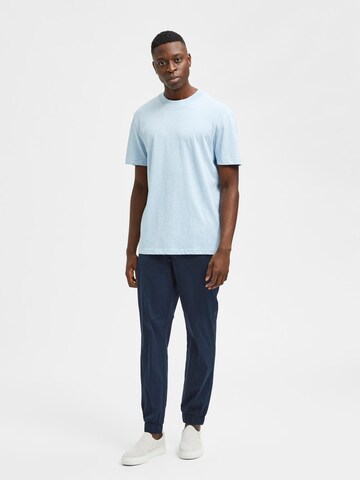 Maglietta 'Colman' di SELECTED HOMME in blu