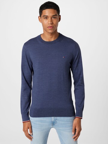 TOMMY HILFIGER Trui in Blauw: voorkant