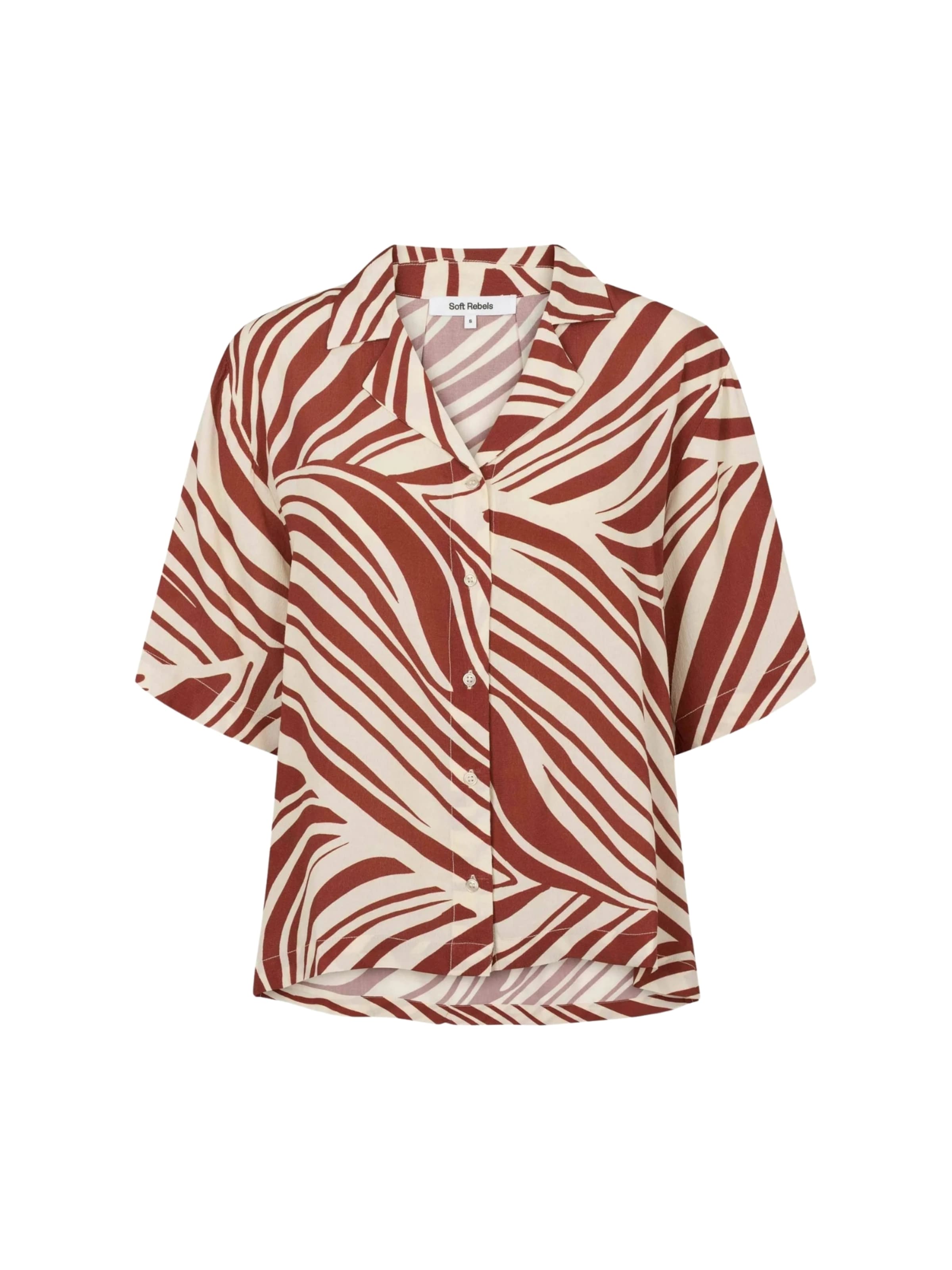 Soft Rebels Pusero 'Billy' värissä punainen: etupuoli