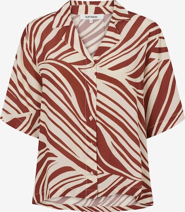Soft Rebels Bluse 'Billy' i rød: forside