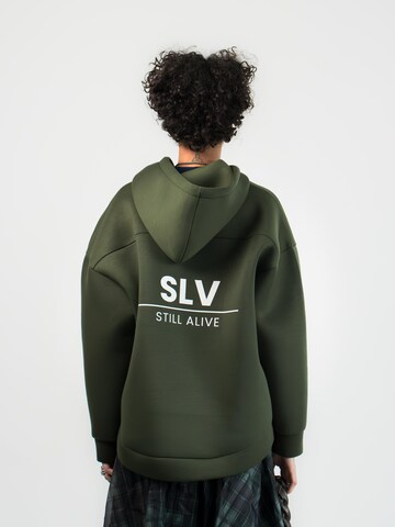 STILL ALIVE - Pullover oversized 'Essential' em verde