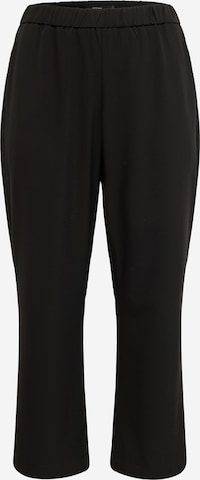 Vero Moda Curve Regular Pants 'ZELDA' in Black: front