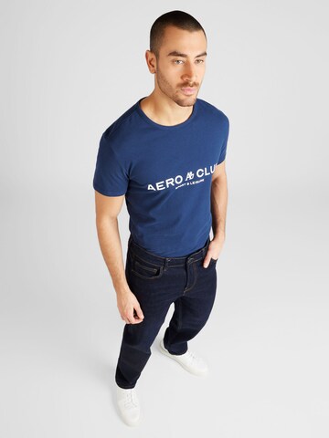 AÉROPOSTALE - Camisa 'CLUB' em azul