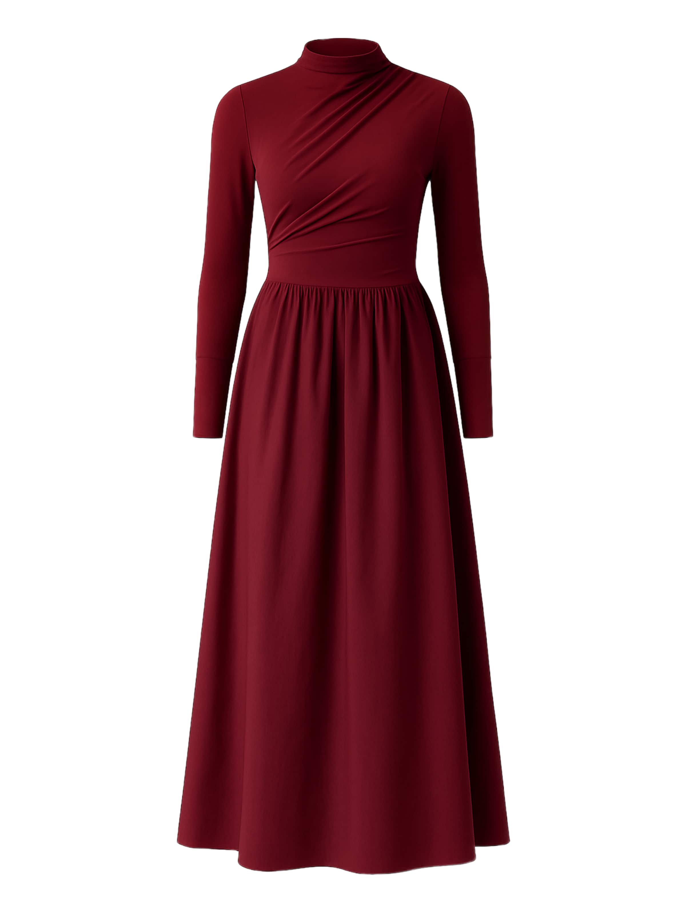 Robe Touche Prive en rouge : devant