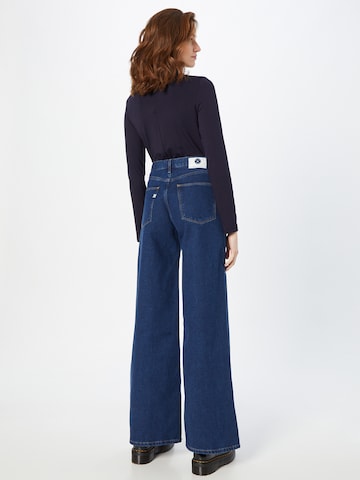 MUD Jeans Wide leg Jeans 'Sara' in Blauw