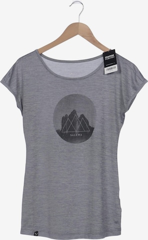 SALEWA T-Shirt M in Grau: predná strana