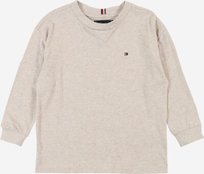 TOMMY HILFIGER T-Shirt en beige chiné / bleu marine / rouge, Vue avec produit