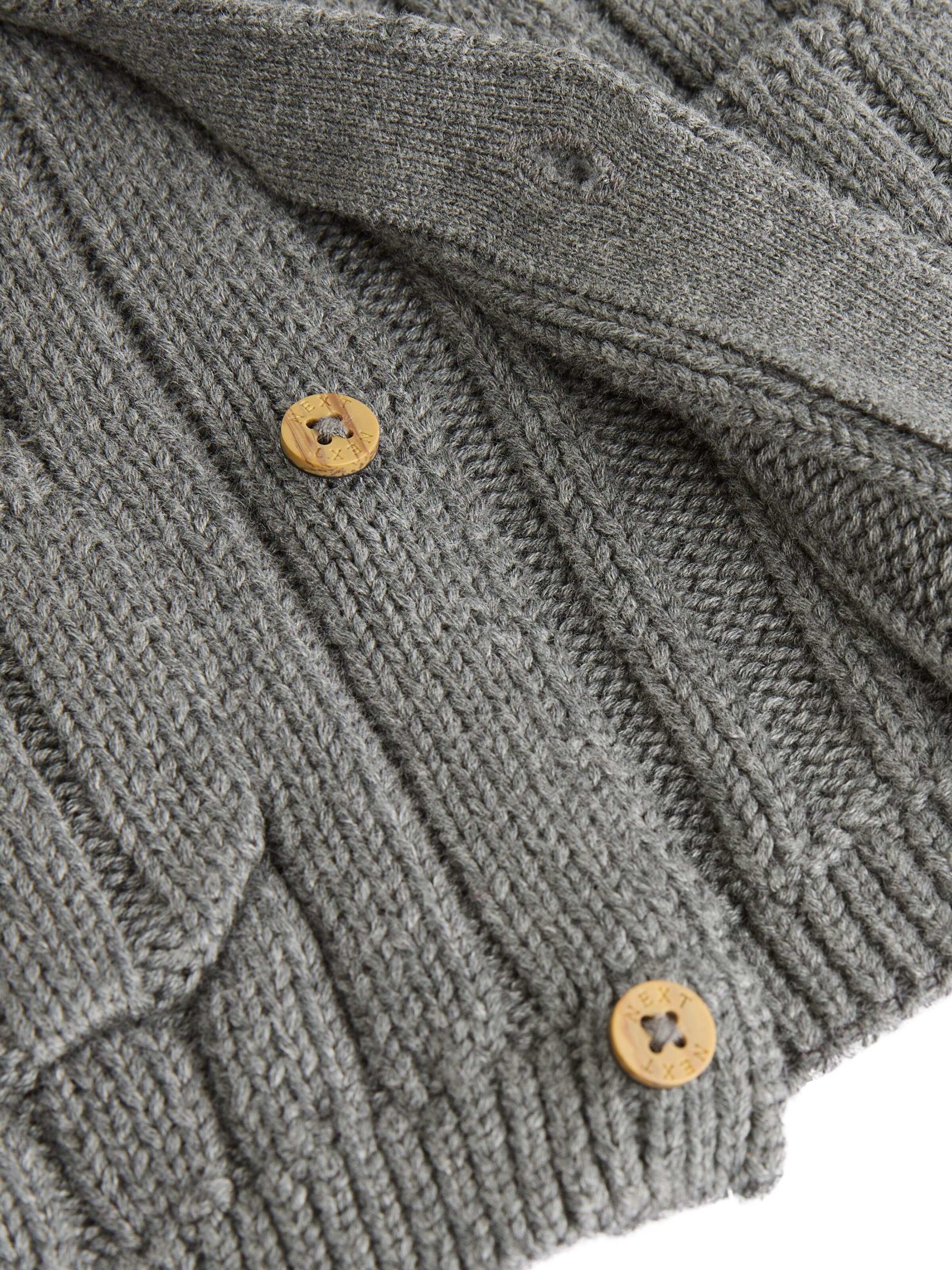 Next Knit cardigan in Grey