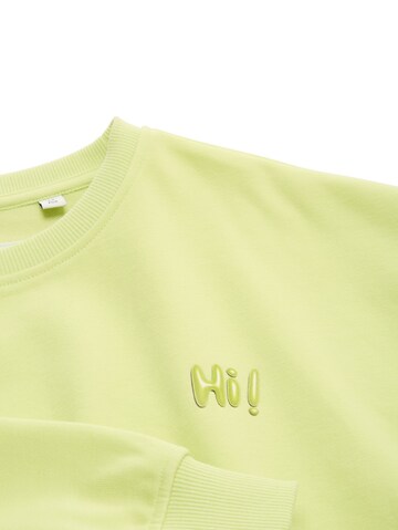 TOM TAILOR Sweatshirt in Grün
