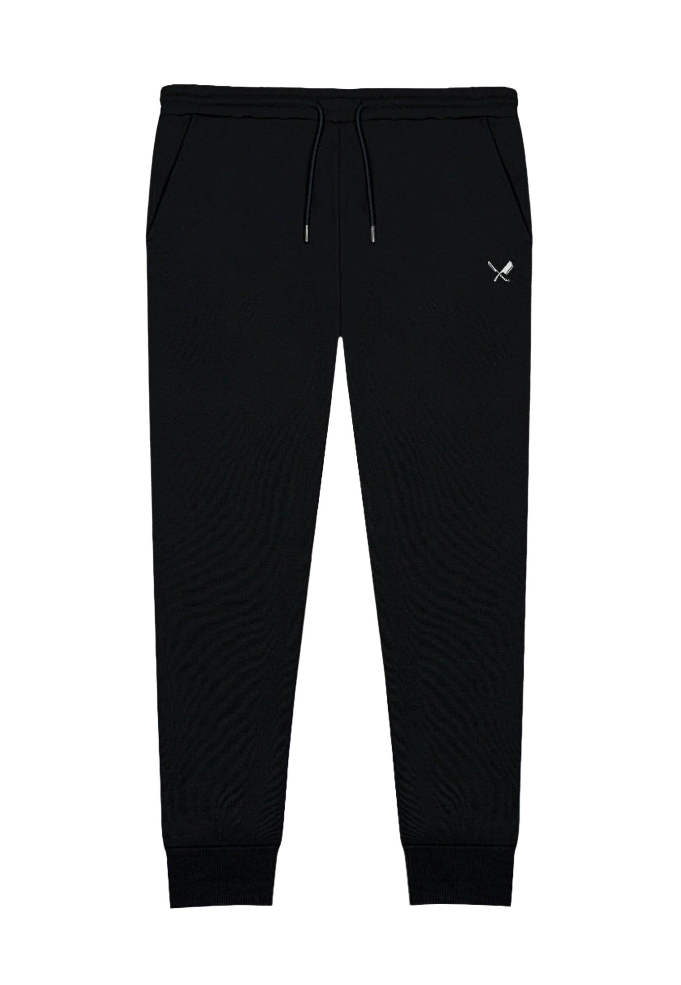 Distorted People Normální Sportovní kalhoty – černá: přední strana