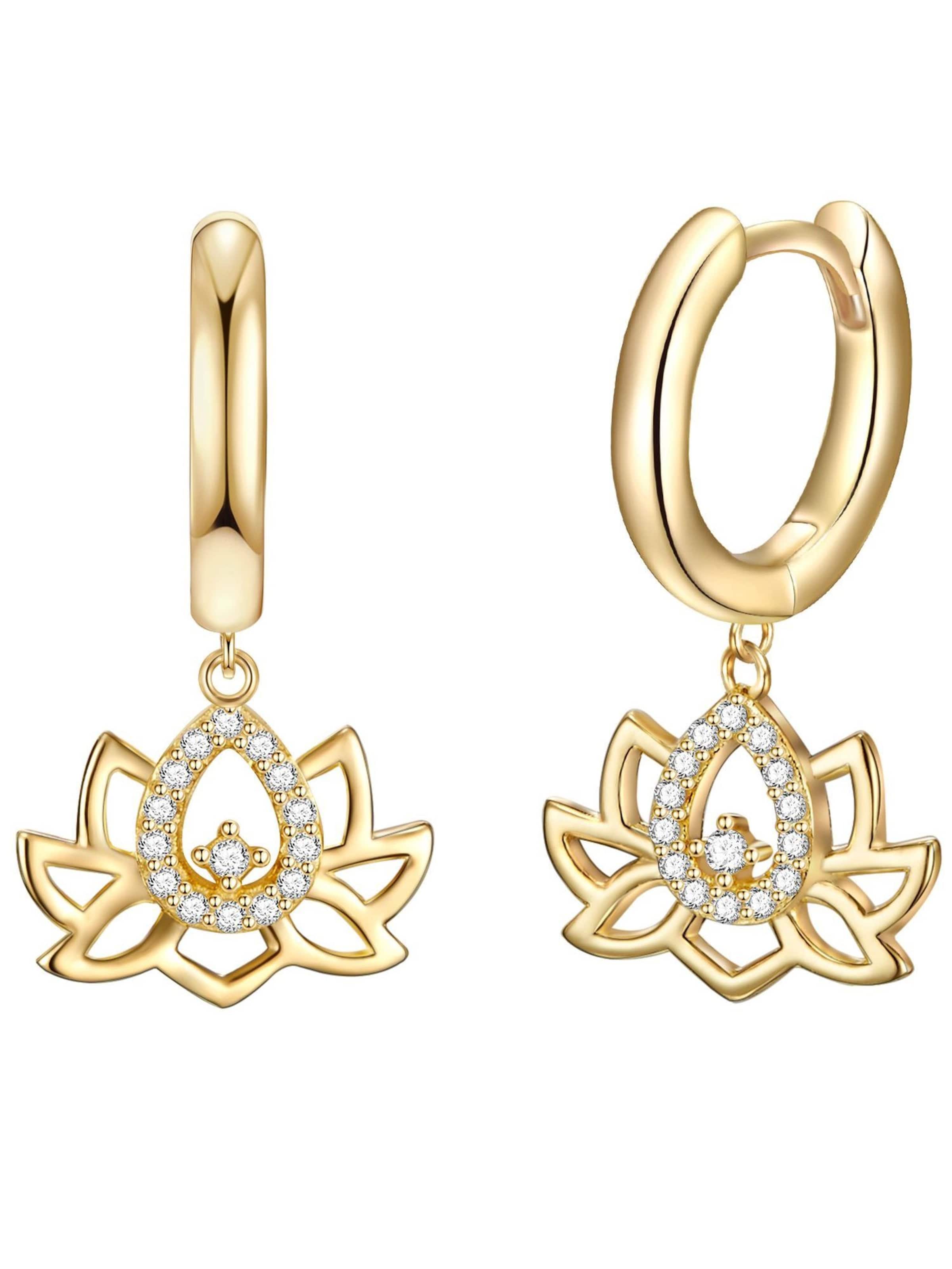 Rafaela Donata Ohrringe in Gold: Vorderseite