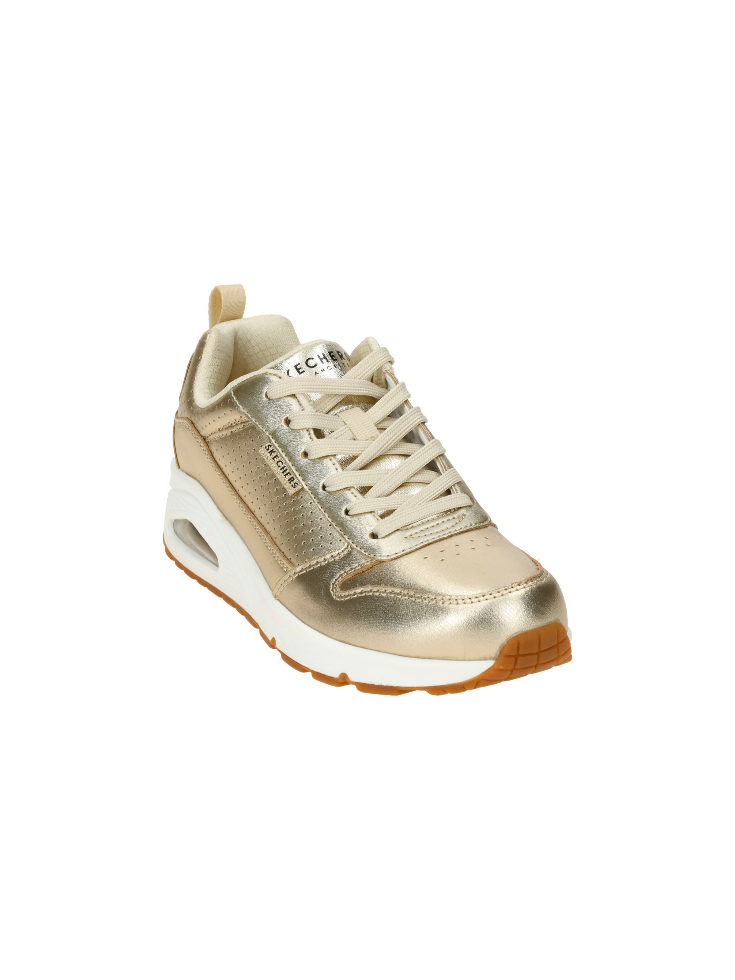 SKECHERS Schnürschuh in Gold