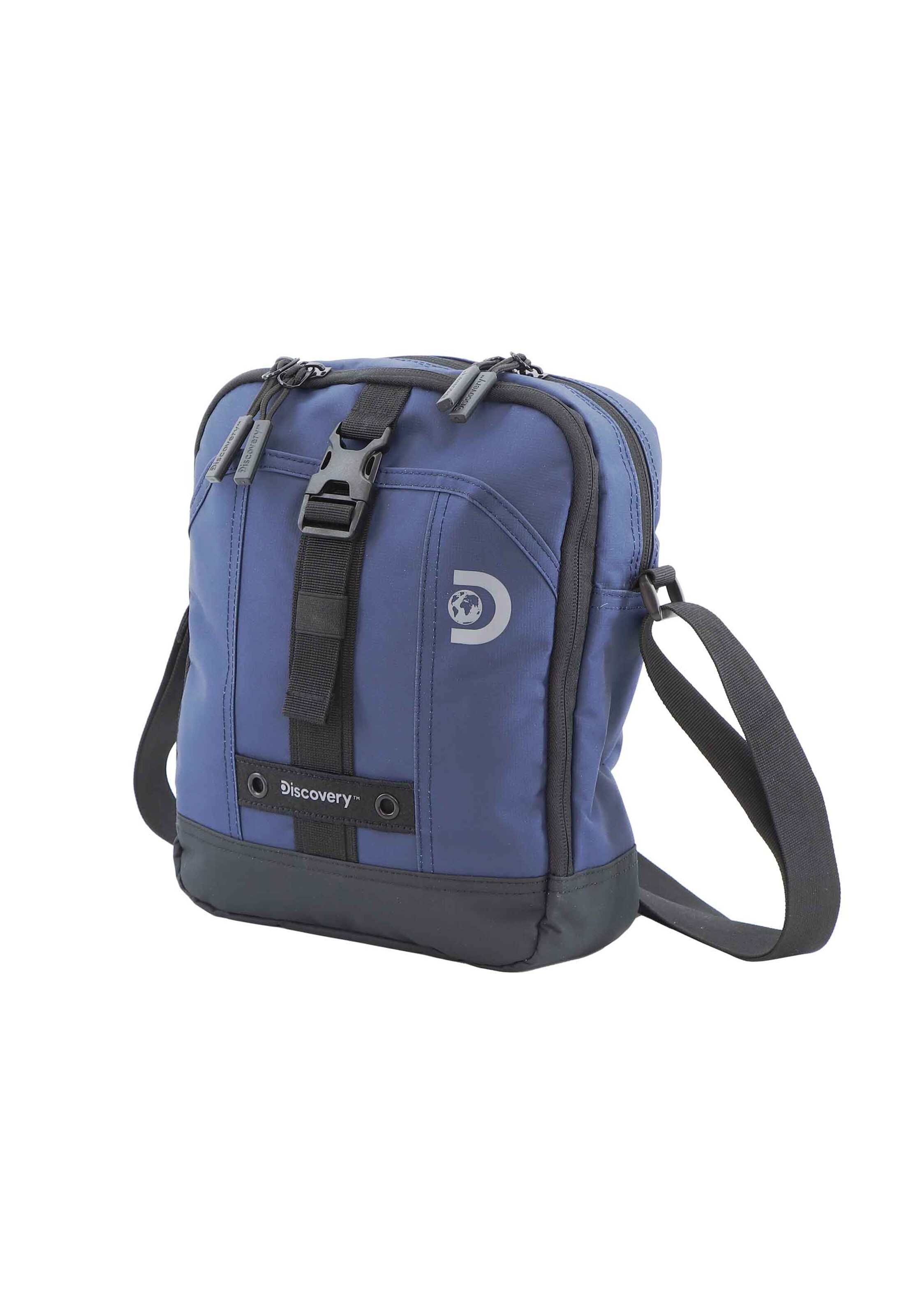 Discovery Schultertasche 'Shield' in Blau