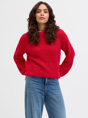 Pull-over 'JXKELL' JJXX en rouge : devant