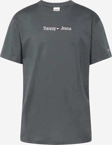 Tommy Jeans - Camiseta en gris: frente