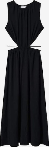 MANGO Šaty 'Willow' – černá: přední strana