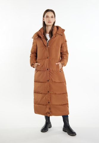 usha WHITE LABEL Winter coat 'Vanne' in Beige: front