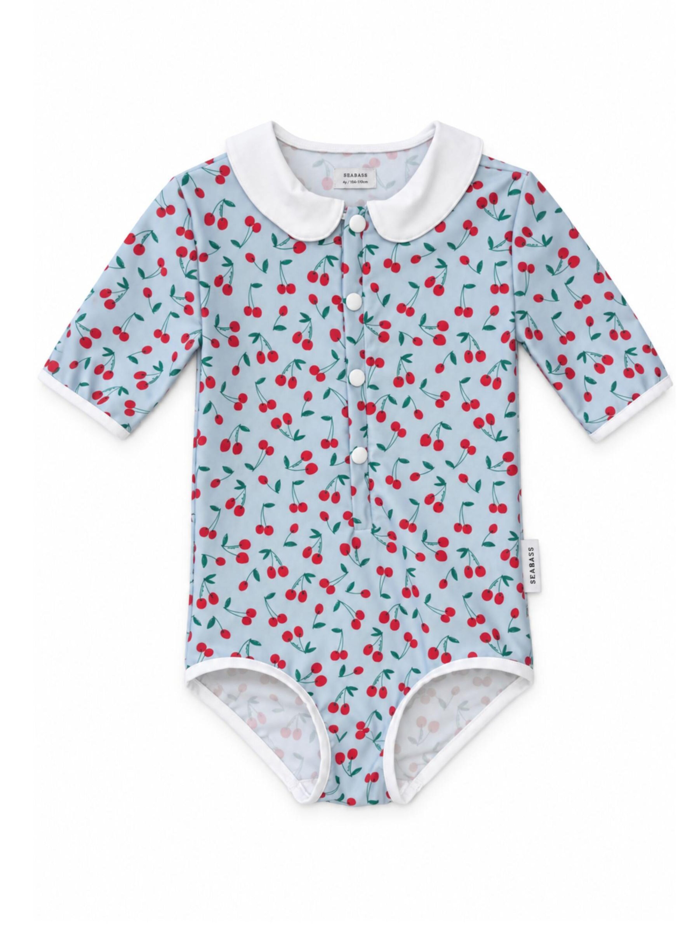 SEABASS Badeanzug 'Girls Swimsuit Coco'‌‌‌‌‌‌‌ in Blau: Vorderseite