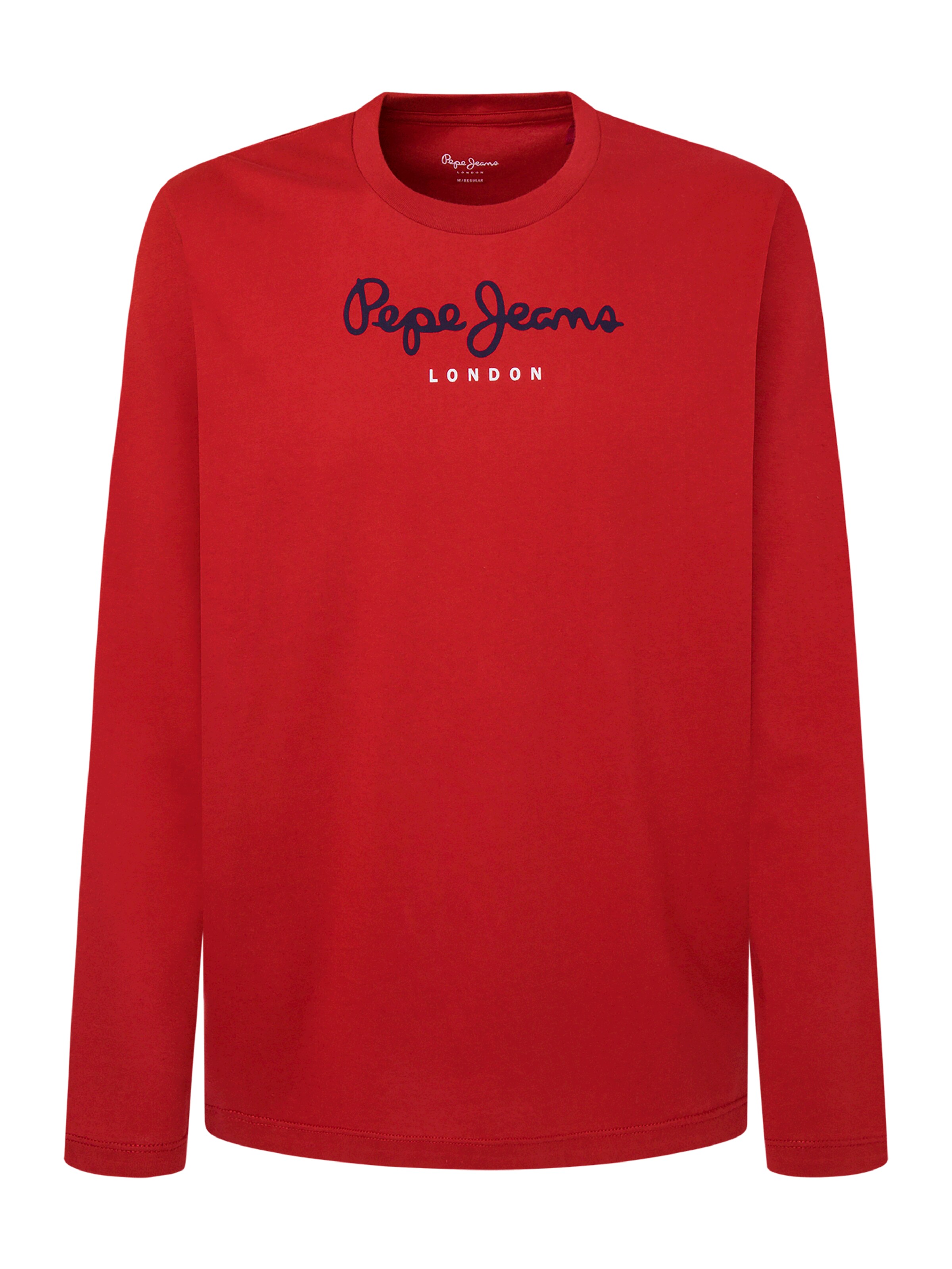 Pepe Jeans Majica 'Eggo' | rdeča barva: sprednja stran