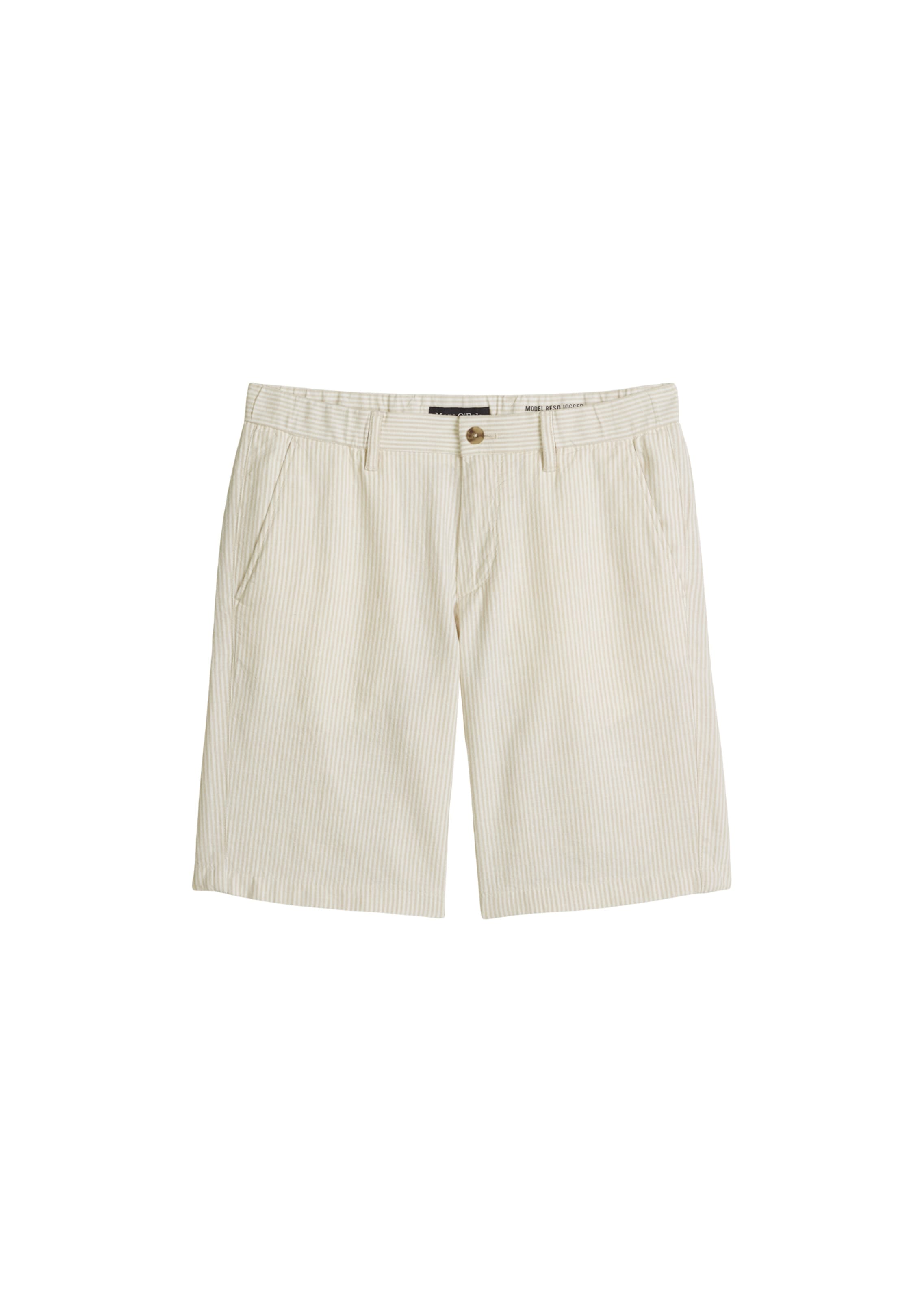 Marc O'Polo Regular Pants 'Reso' in Beige: front