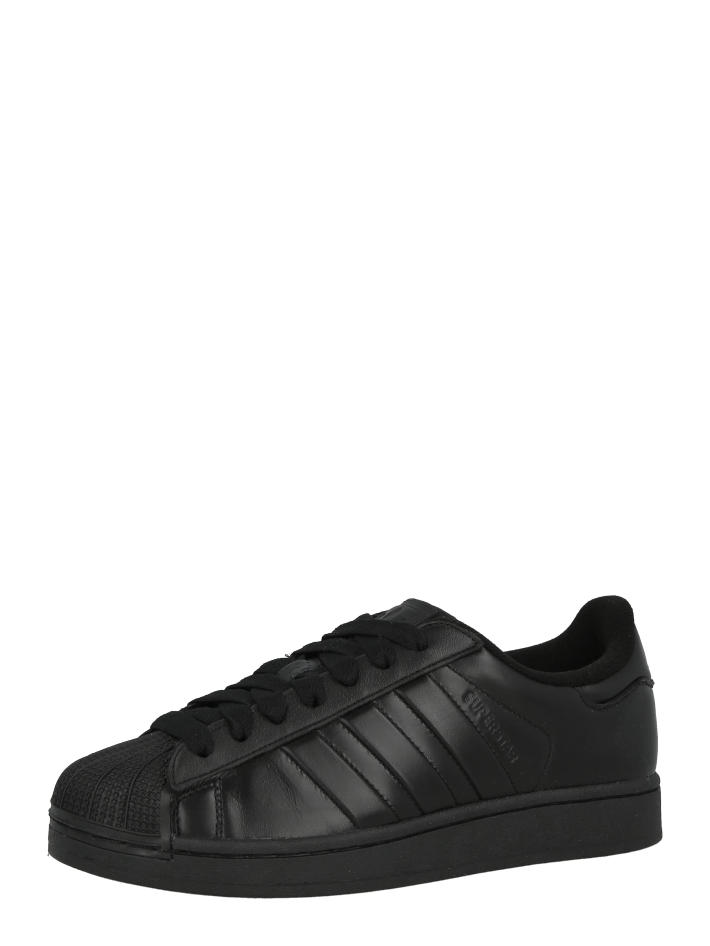 ADIDAS ORIGINALS - Zapatillas deportivas bajas 'SUPERSTAR II' en negro: frente