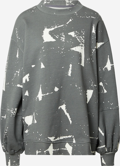 Damson Madder Sudadera en gris / blanco, Vista del producto