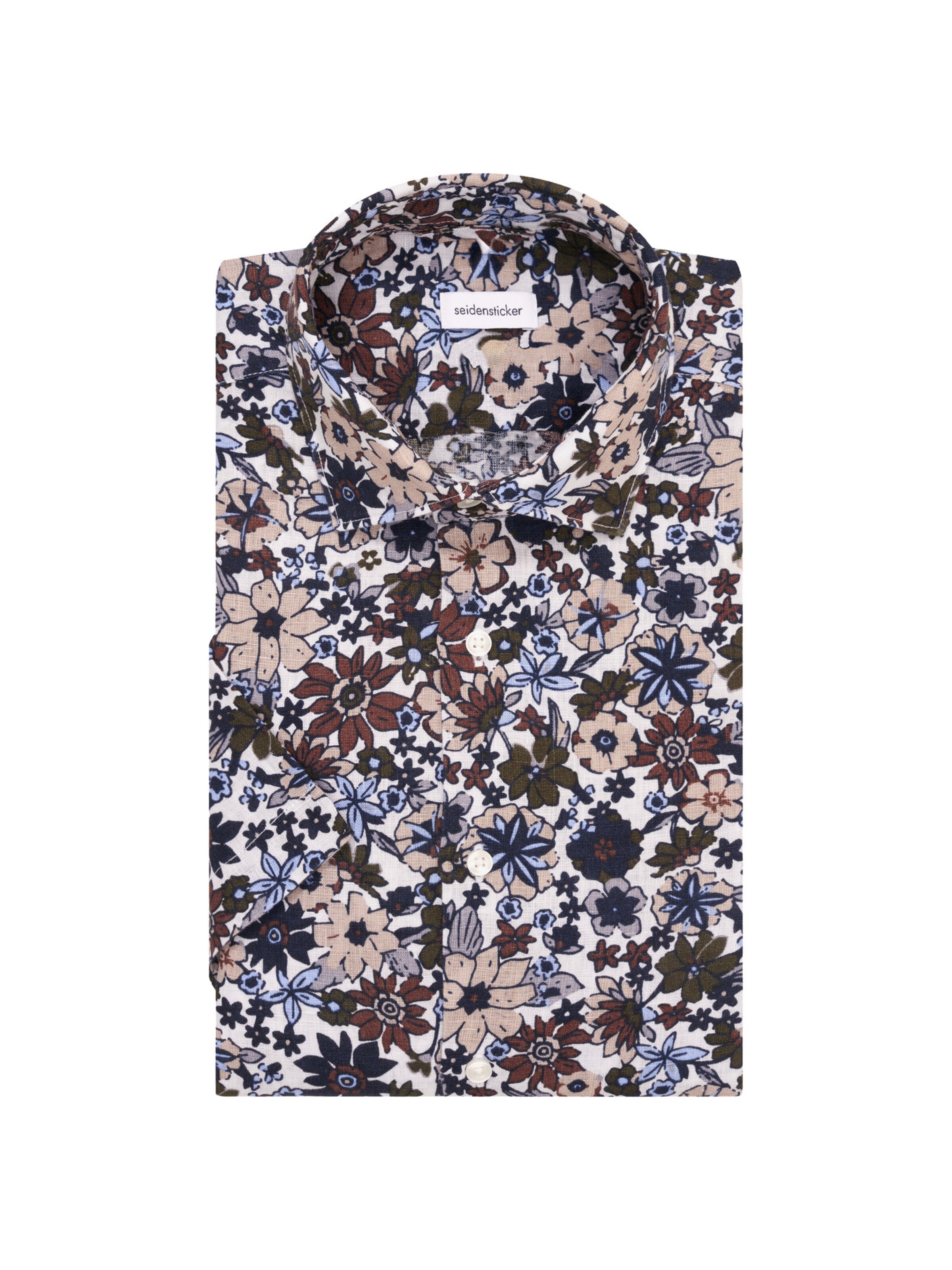 Coupe regular Chemise business SEIDENSTICKER en mélange de couleurs