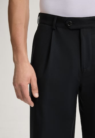JOOP! Loosefit Pantalon 'Lexter' in Zwart