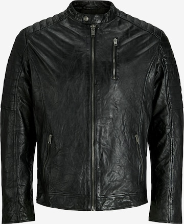 JACK & JONES Демисезонная куртка 'JJERichard' в Черный: спереди