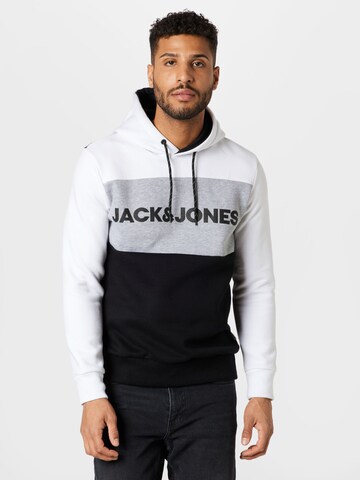 JACK & JONES Regular Fit Sweatshirt in Schwarz: predná strana