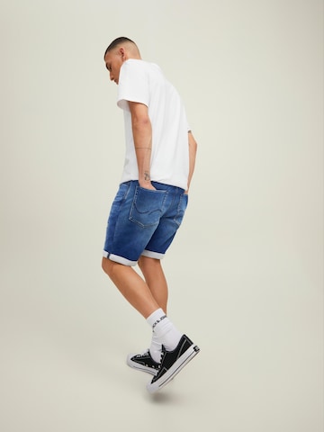 JACK & JONES Regular Shorts 'Rick' in Blau