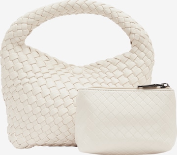 Usha - Bolso de mano en blanco: frente