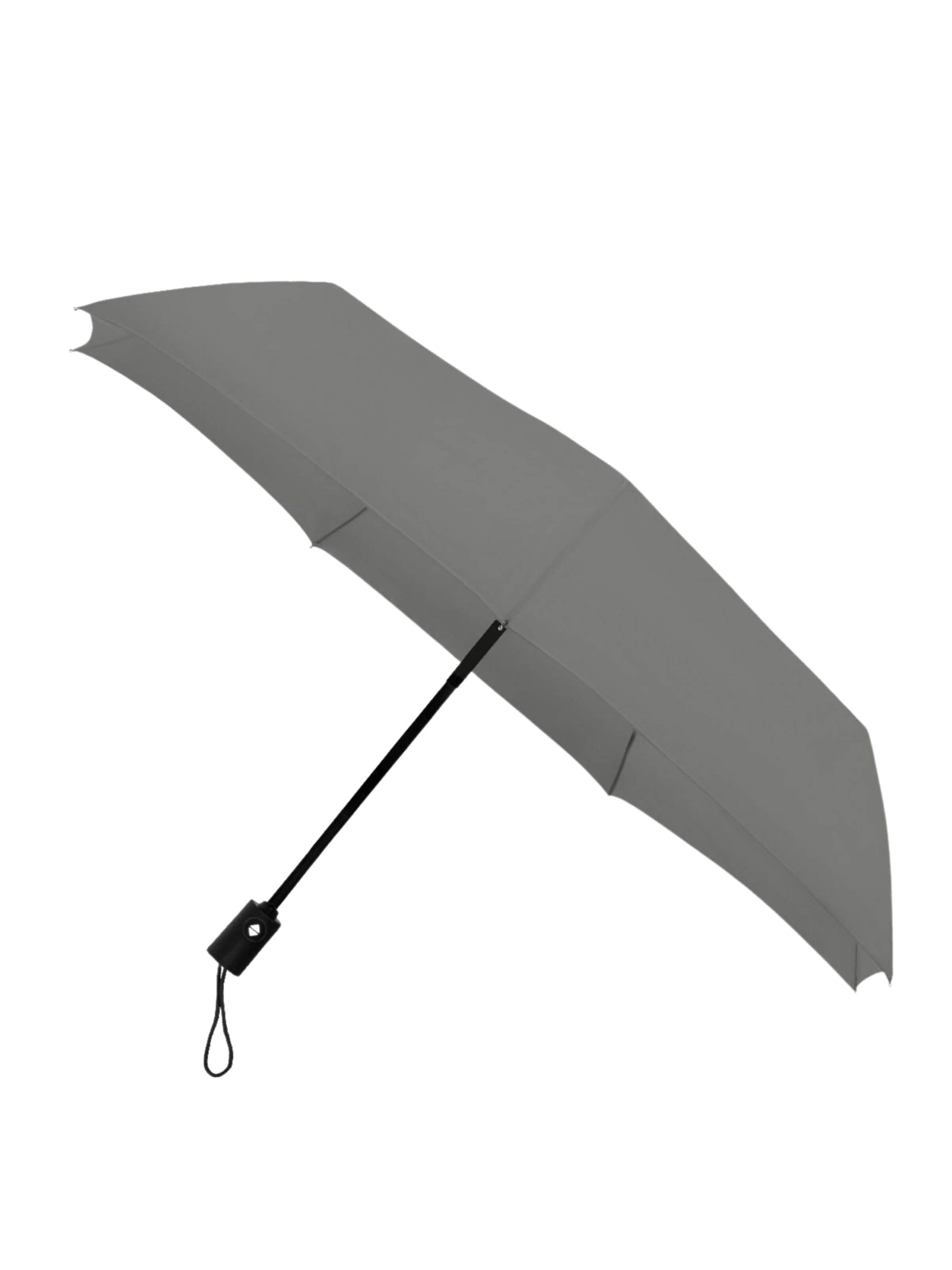 Parapluie 'Regenschirm - Faltbar - Automatisches Öffnen und Schließen - Winddicht - 100 cm' Maxte en gris : devant