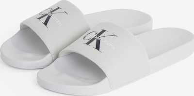 40 dydžio Šlepetės iš Calvin Klein, spalva – šviesiai pilka / juoda, Prekių apžvalga