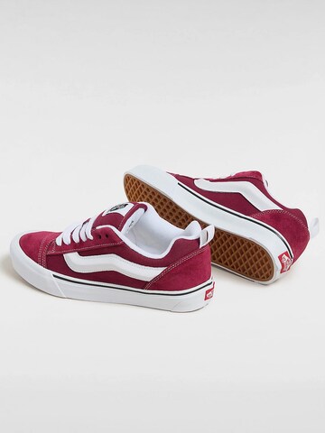 VANS Sneakers 'Knu Skool' in Red