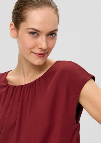 s.Oliver BLACK LABEL Bluse in Rot