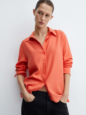 MANGO Bluse 'Lima' in Orange: predná strana