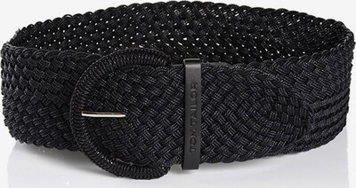 TOM TAILOR Ceinture 'ELLA' en noir, Vue avec produit