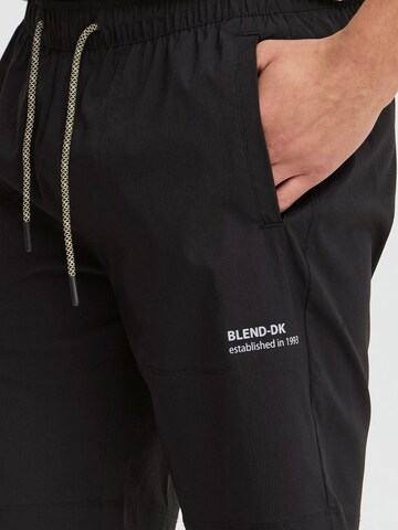 BLEND Regular Trousers ' BHEDGAR ' in Black