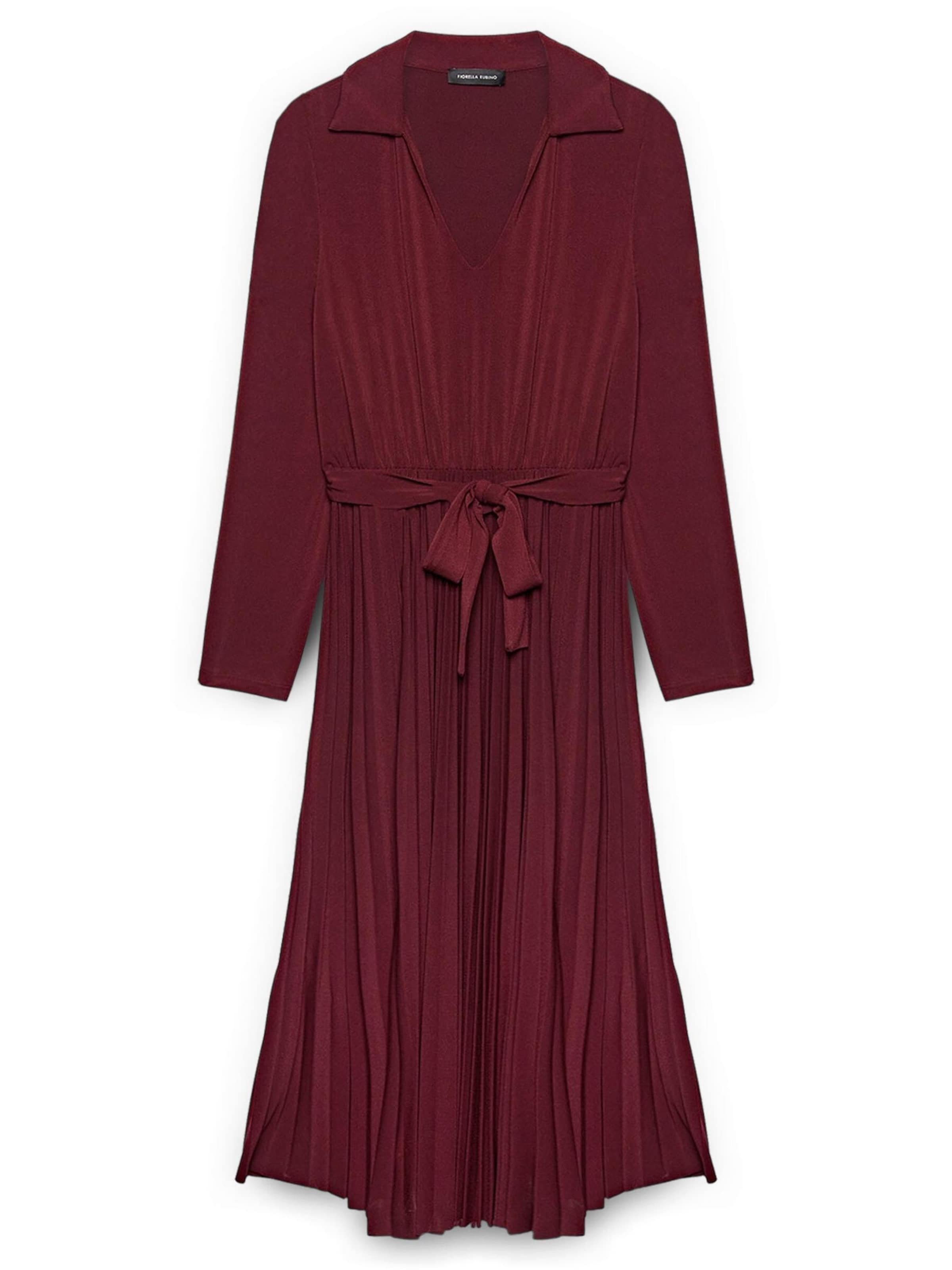 Fiorella Rubino Jurk in Rood: voorkant